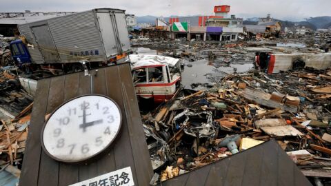 Ciudad destruida por el terremoto de Marzo 2011