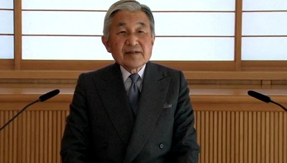 El emperador de Japón Akihito