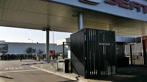 Entrada de la planta de Seat Entrada de la planta de Seat