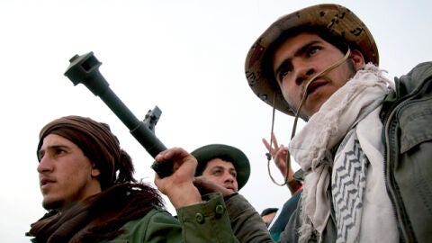 La lucha se libra en Bengasi