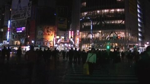 Apag&oacute;n en Tokyo