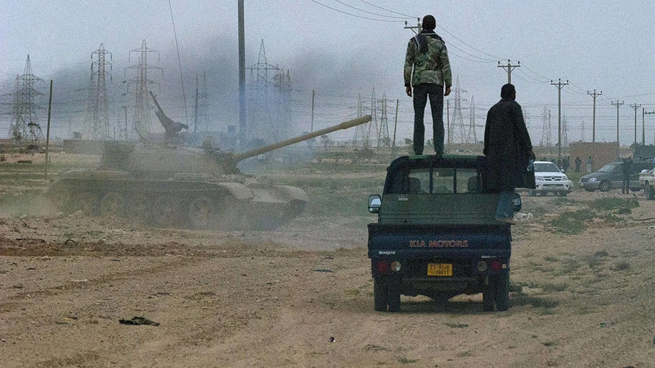 Fuerzas insurgentes en Ajdabiya Fuerzas insurgentes en Ajdabiya