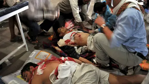 Dos heridos en el tiroteo de Yemen Dos heridos en el tiroteo de Yemen