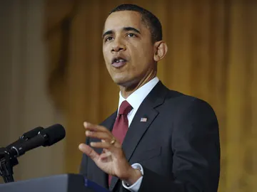Obama comparece para explicar la intervención en Libia Obama comparece para explicar la intervención en Libia