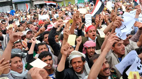 Manifestación en Saná Manifestación en Saná