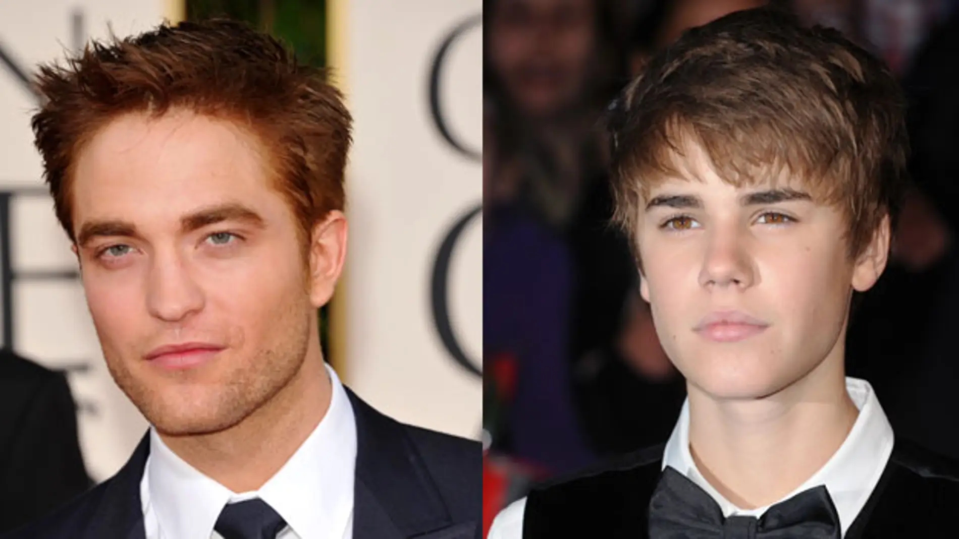Justin Bieber y Robert Pattinson