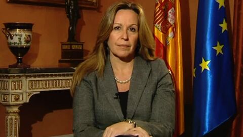 La Ministra de Exteriores, Trinidad Jim&eacute;nez