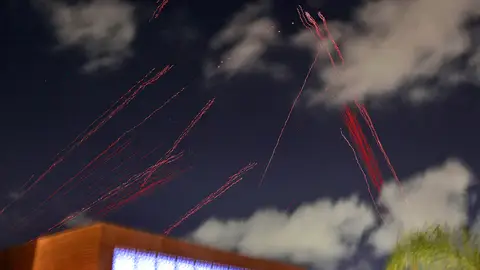 Trazadores en el cielo de Libia Trazadores en el cielo de Libia