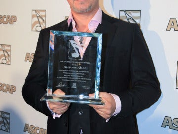Alejandro Sanz en la gala de los premios ASCAP 
