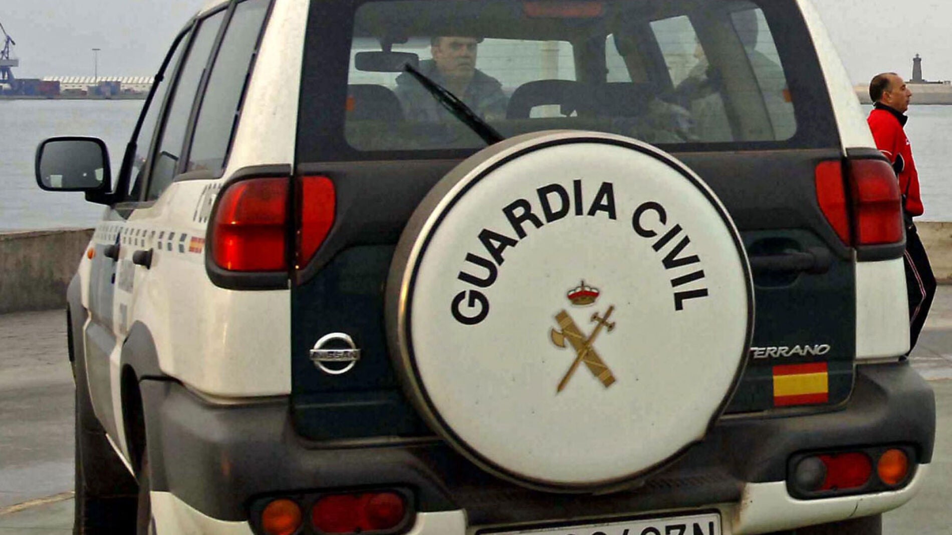 Un coche de la Guardia Civil 