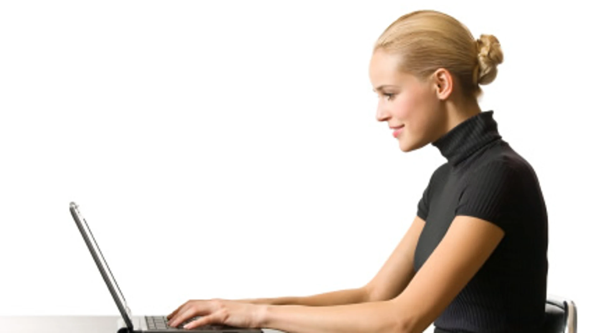 Mujer trabajando. Mujer trabajando.