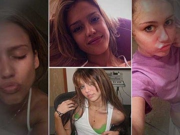 Miley Cyrus y Jessica Alba, hackeadas