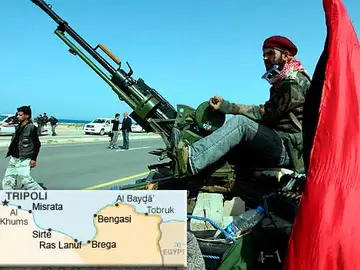Los rebeldes avanzan hacia Ras Lanuf Los rebeldes avanzan hacia Ras Lanuf