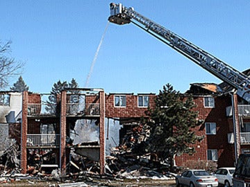 Edificio de Ontario destruido por una explosión Edificio de Ontario destruido por una explosión