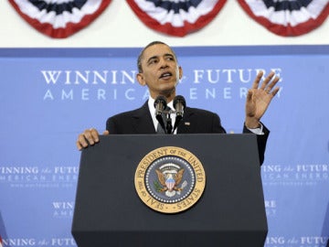 Obama, durante su discurso en la Universidad de Georgetown