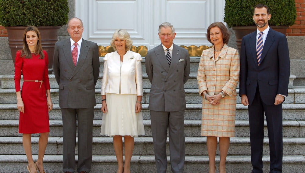 Foto de familia en la Zarzuela