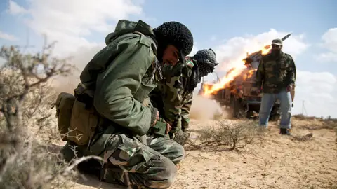 Combates en Libia Combates en Libia