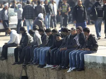 Inmigrantes en Lampedusa Inmigrantes en Lampedusa