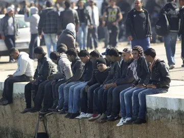 Inmigrantes en Lampedusa Inmigrantes en Lampedusa