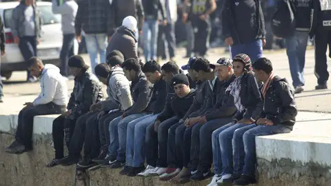 Inmigrantes en Lampedusa Inmigrantes en Lampedusa