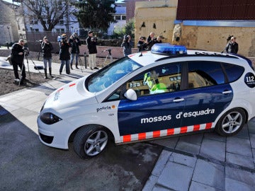 Vehículo de los Mossos d'Esquadra