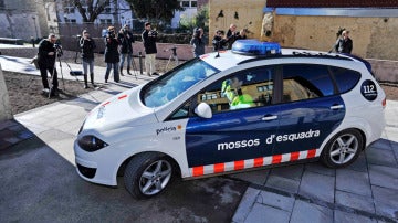 Vehículo de los Mossos d'Esquadra