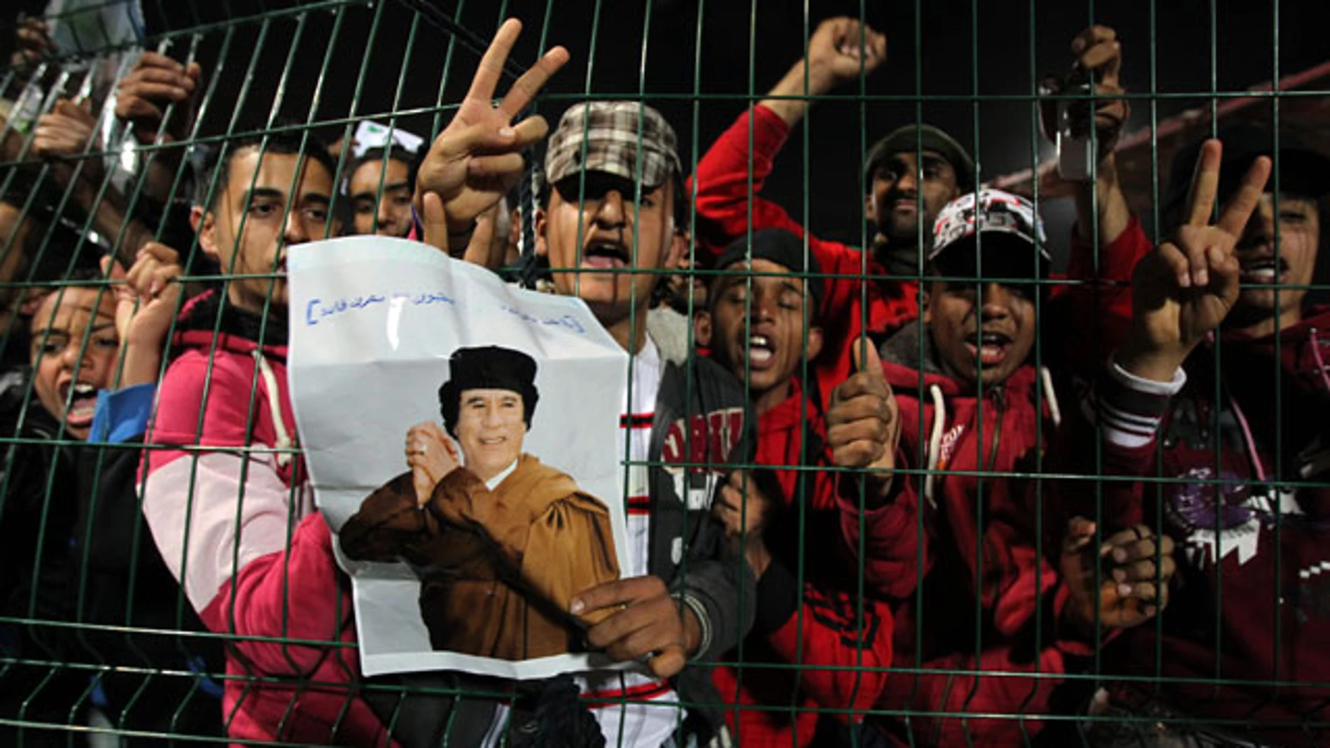 Las tropas de Gadafi ganan terreno Las tropas de Gadafi ganan terreno