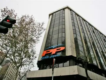 La sede del PP en Génova La sede del PP en Génova