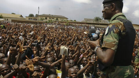 Simpatizantes de Ouattara