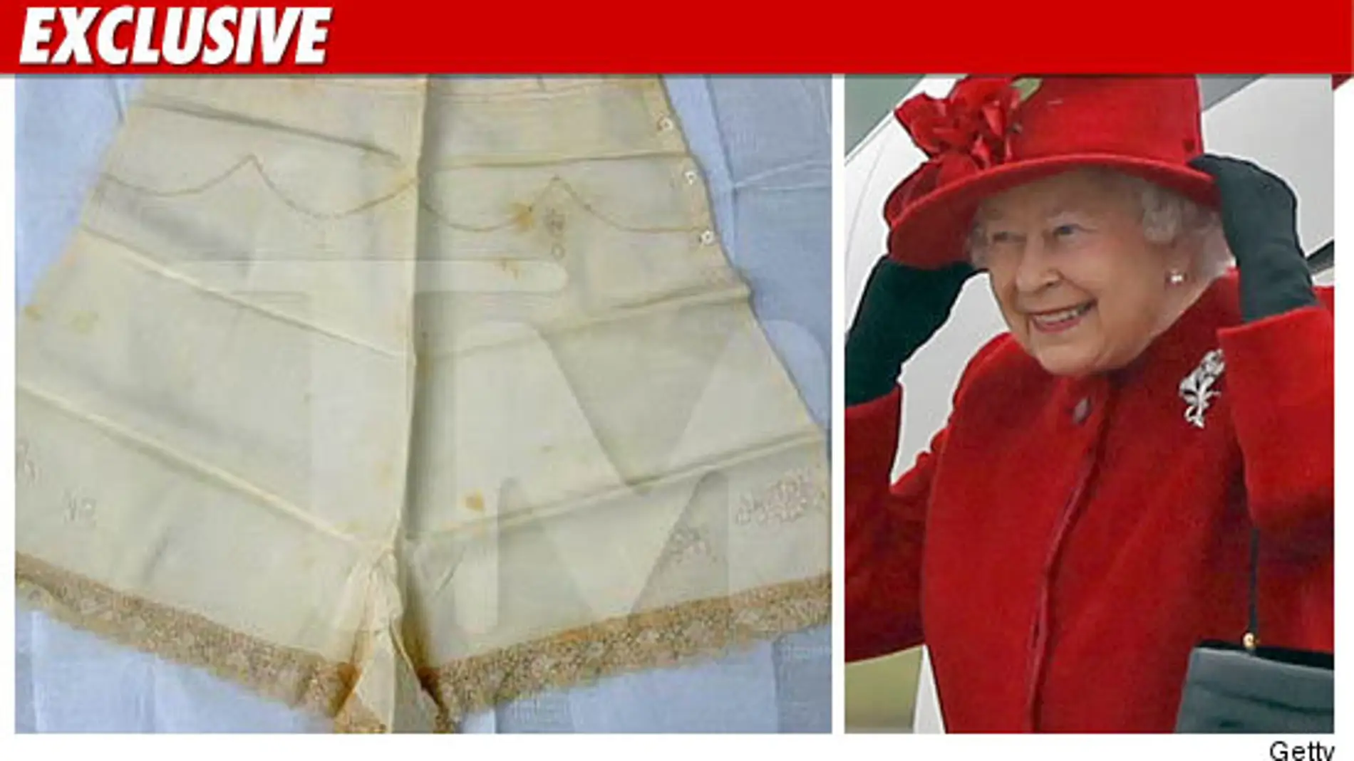 La ropa interior de la Reina Isabel II a subasta