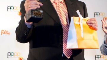 Manolo Escobar en los premios Naranja y Limón