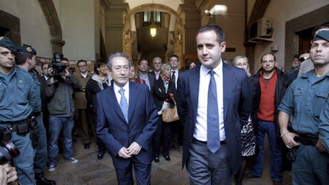 &Aacute;ngel Luna a su salida del TSJCV