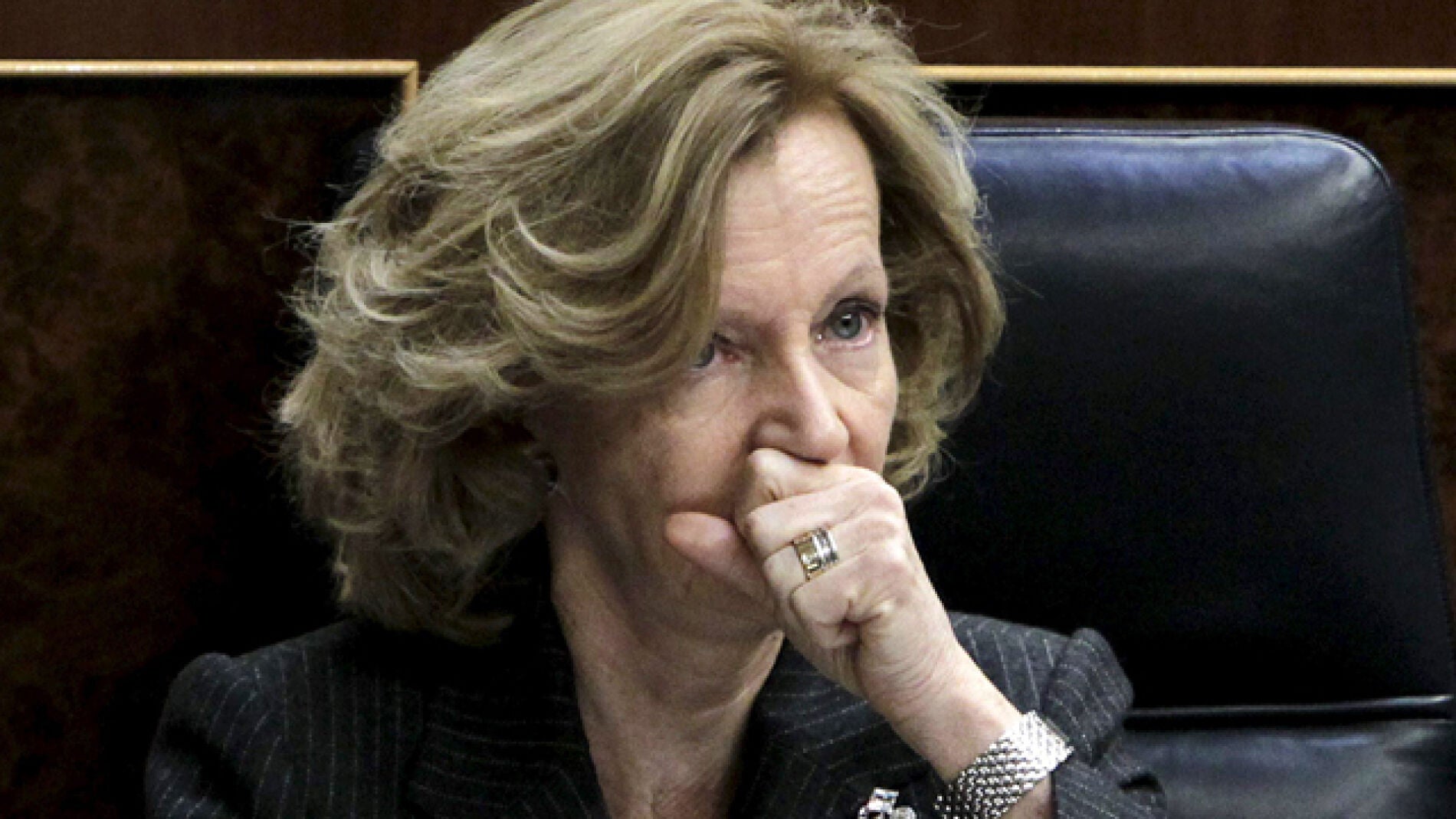 Elena Salgado, vicepresidenta econ&oacute;mica