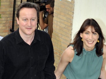 David Cameron y su mujer Samantha