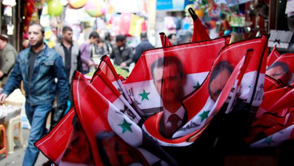 Al menos diez muertos en una manifestación en Siria contra el régimen