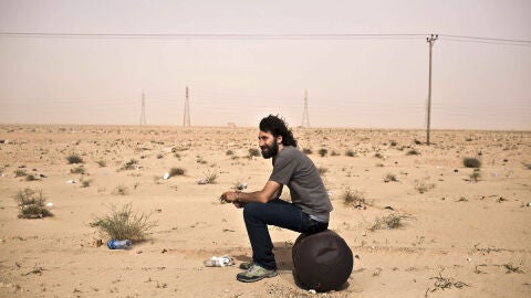 Manuel Varela de Seijas Bravo, conocido como 'Manu Brabo', en Libia