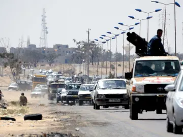 Enfrentamientos en Libia Enfrentamientos en Libia