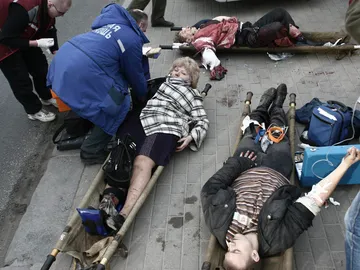 Al menos 11 muertos en una explosión en el metro de Minsk Al menos 11 muertos en una explosión en el metro de Minsk
