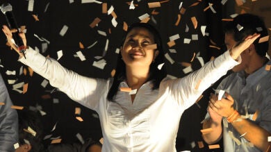 Fujimori disputará segunda vuelta con Humala, con 77,9% de votos escrutados