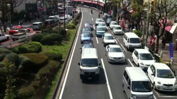 Tokio, un mes después de terremoto