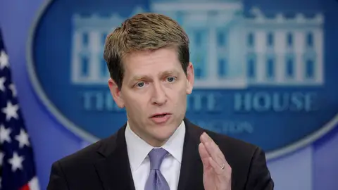 Jay Carney, portavoz de la Casa Blanca Jay Carney, portavoz de la Casa Blanca