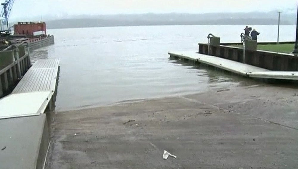 Lugar del parricidio en el río Hudson