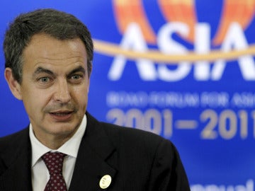 Zapatero, en su visita a China