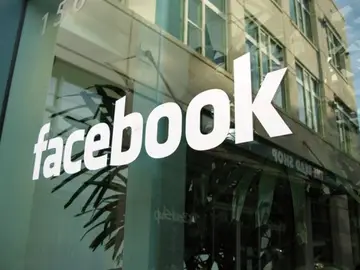 Entrada a las oficinas de Facebook Entrada a las oficinas de Facebook