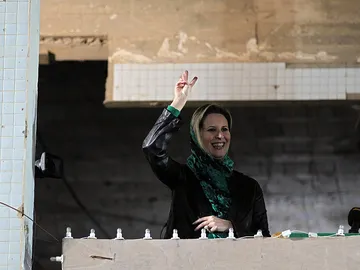 Aisha Gadafi, hija del mandatario Aisha Gadafi, hija del mandatario