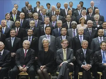 Foto de familia de la reunión del G-20 Foto de familia de la reunión del G-20