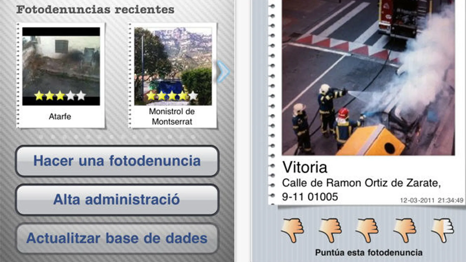Foto-denuncia Foto-denuncia