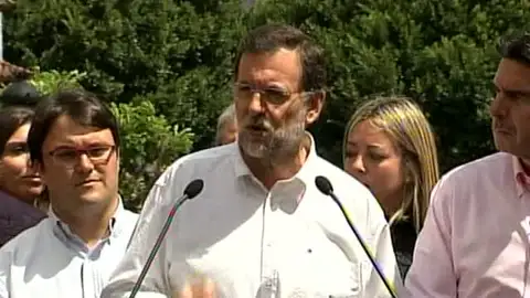 Rajoy promete ayudar a los plataneros Rajoy promete ayudar a los plataneros