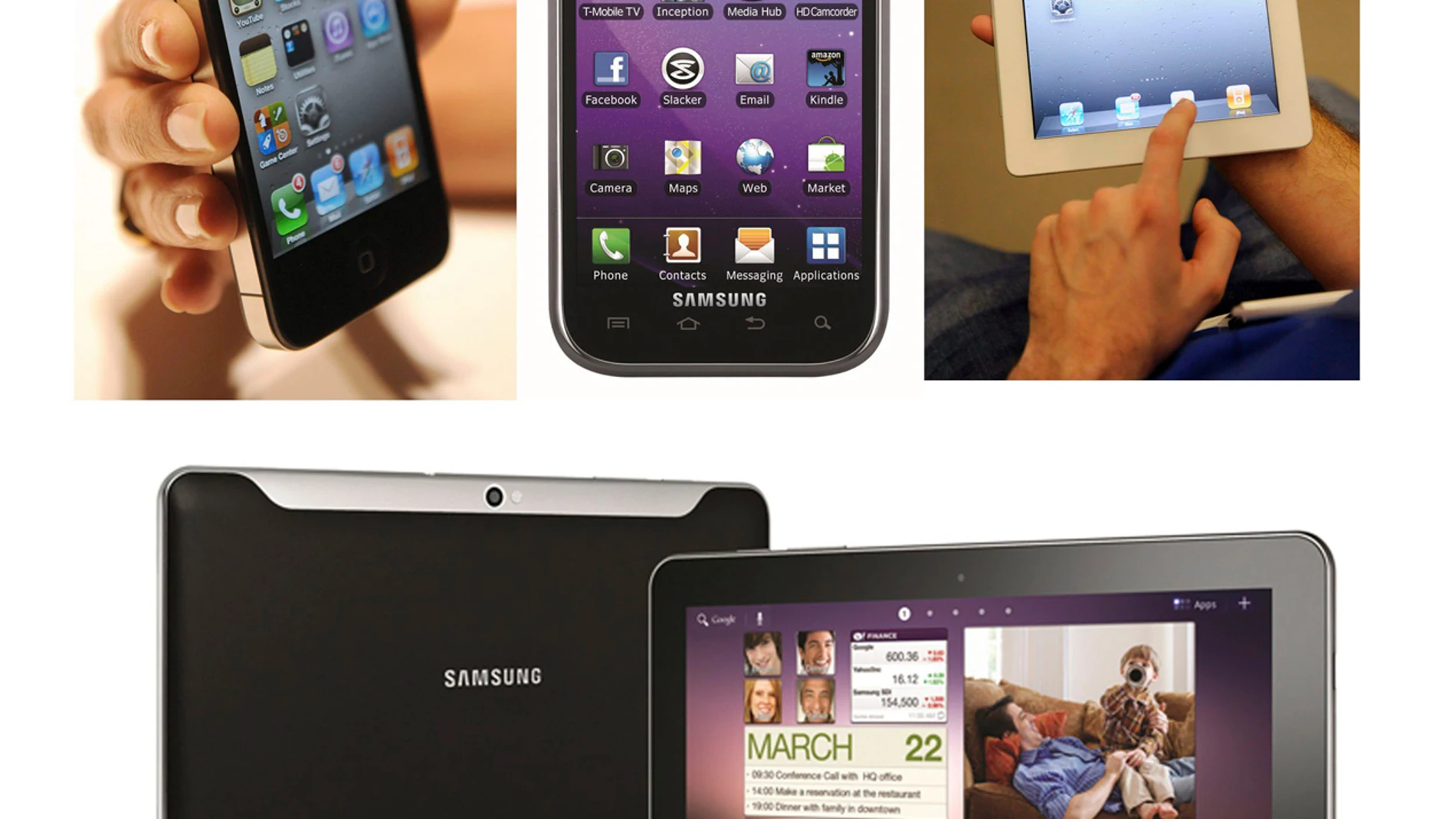 Sigue la pelea entre Samsung y iPhone Sigue la pelea entre Samsung y iPhone
