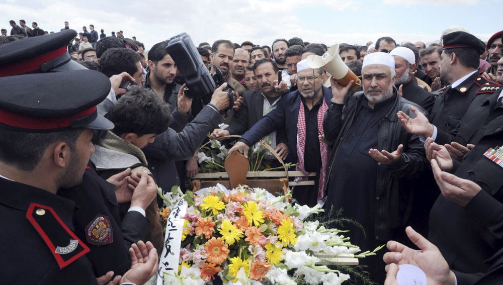 Represión en los funerales en Siria